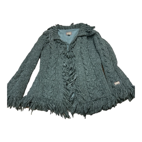 Y2K 💫 Kyber wool cardigan jacket - Picture 5 of 8